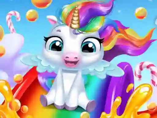Glitter Unicorn Dress Up Girls — free online game
