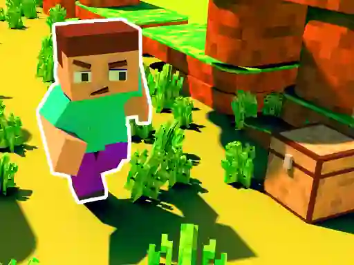 Craft Runner - Mine Rush — free online game