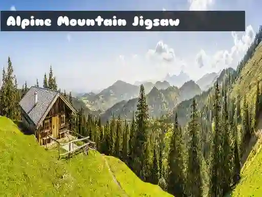 Alpine Mountain Jigsaw — безплатна онлайн игра