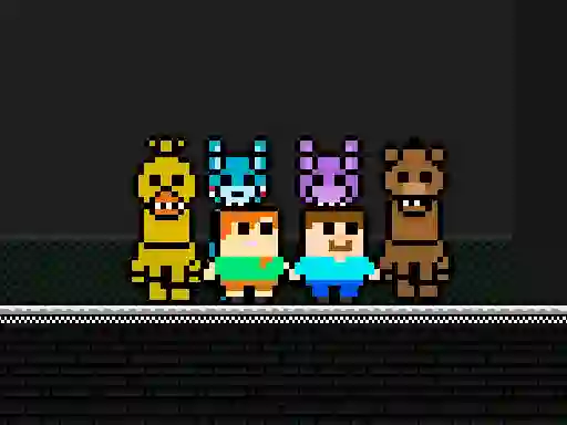Steve and Alex vs Fnaf — free online game