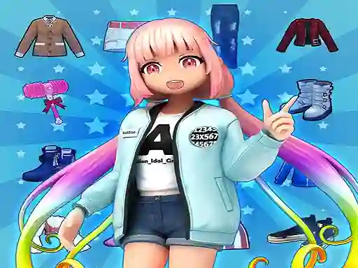 Girl Style Doll 3D  — free online game