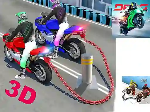 Chained Bike Riders 3D — free online game