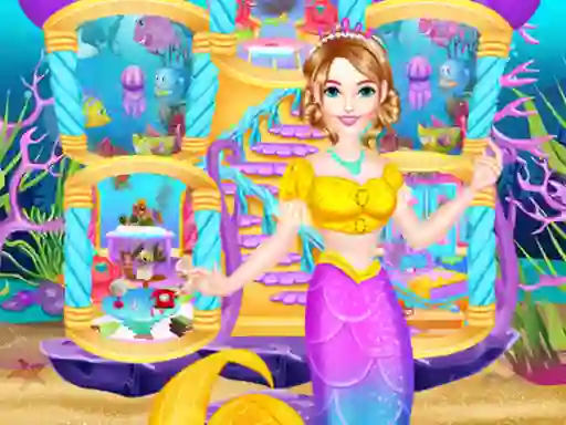 Mermaid House Cleaning And Decorating — free online game