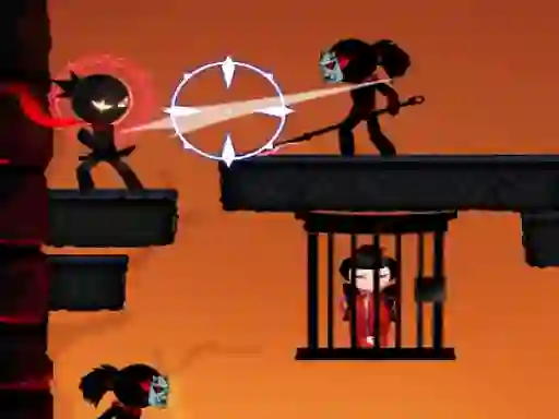 Ninja Stickman Warrior HTML5 — free online game