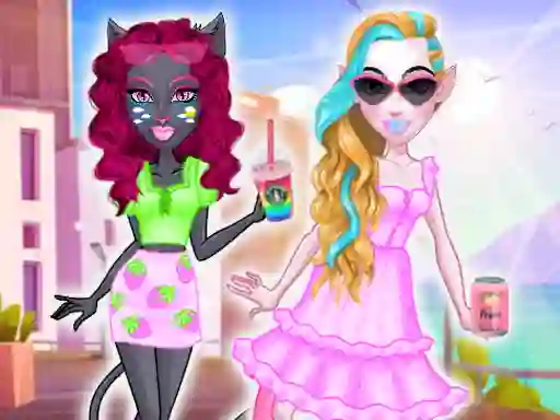 Monster Girls Summer Vacation — free online game