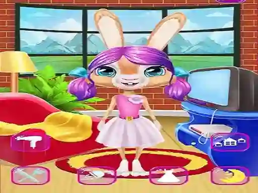 Daisy Bunny Caring Game — free online game