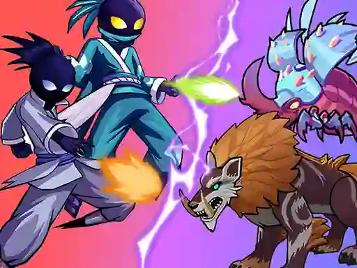 Stick Ninja Survival  — free online game
