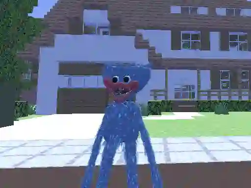 Huggy Wuggy in Minecraft — free online game