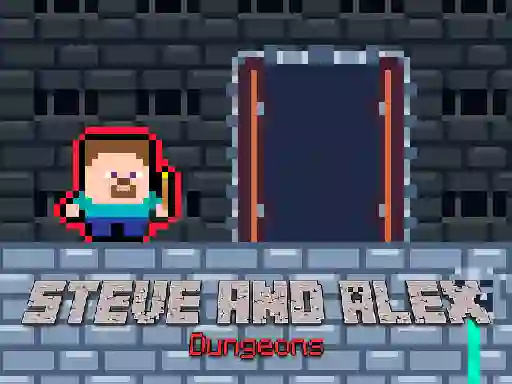Steve and Alex Dungeons — free online game