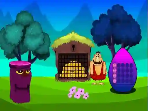 Caveman Treasure Escape — безкоштовна онлайн гра