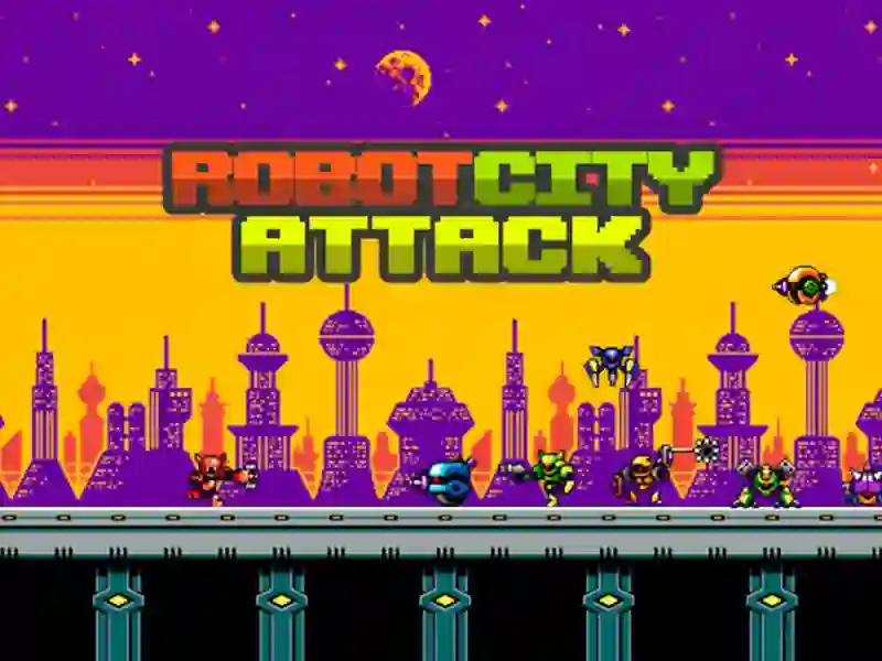Robot City Attack — free online game