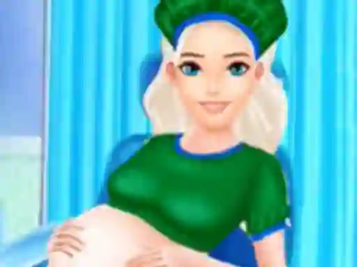 Mommy Pregnant Caring — free online game