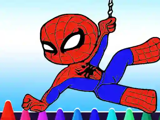 Spiderman Coloring book — free online game