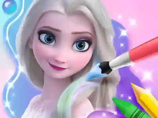 Coloring Book For Elsa — free online game