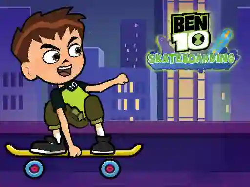 Ben 10 Skateboarding — free online game