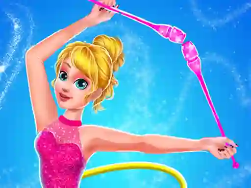 Gymnastics Games for Girls Dress Up — free online game