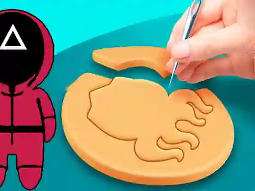 Logħba Squid Game cookie Puzzle onlajn