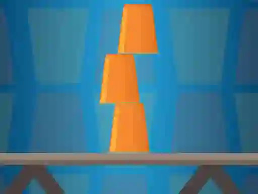 Cups Tower Builder — free online game