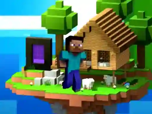 Minecraft Steve Hook Adventure — безплатна онлайн игра