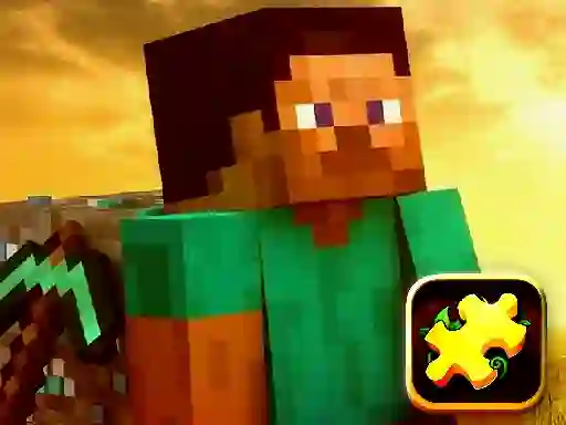 Игра Minecraft Puzzle Time онлајн