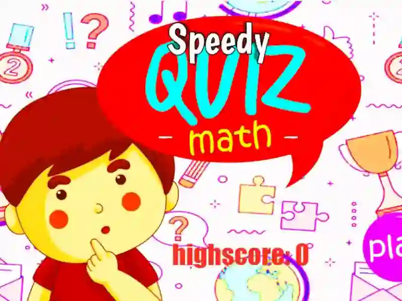 Speedy Quiz Maths — free online game