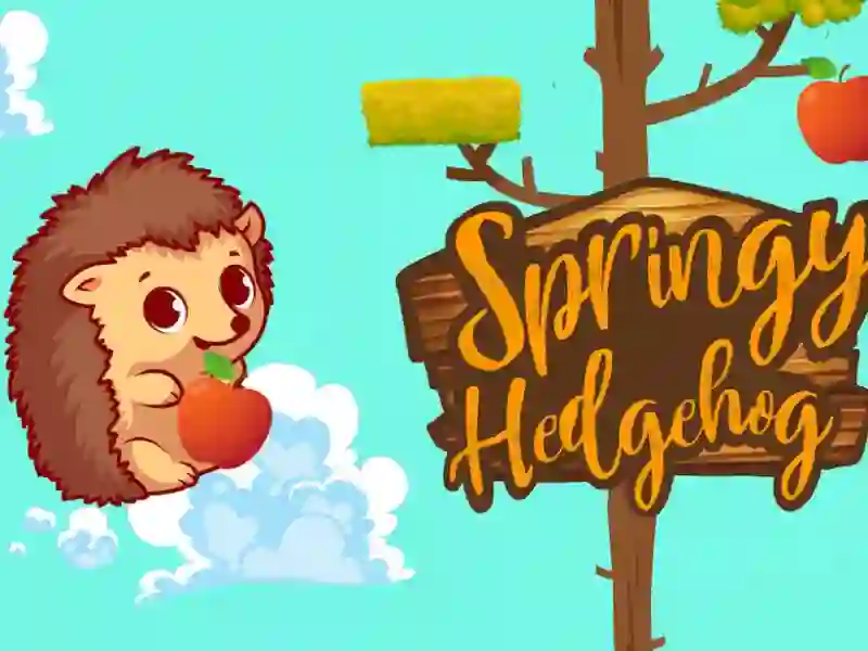 Mchezo Springy Hedgehog online