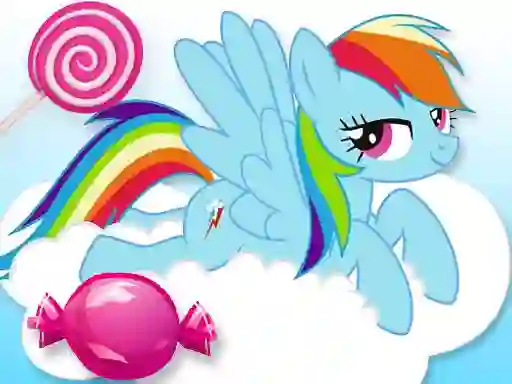 Pony Candy Run — bezmaksas tiešsaistes spēle