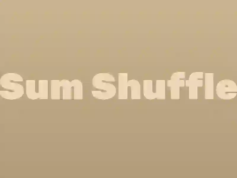 Sum Shuffle — free online game