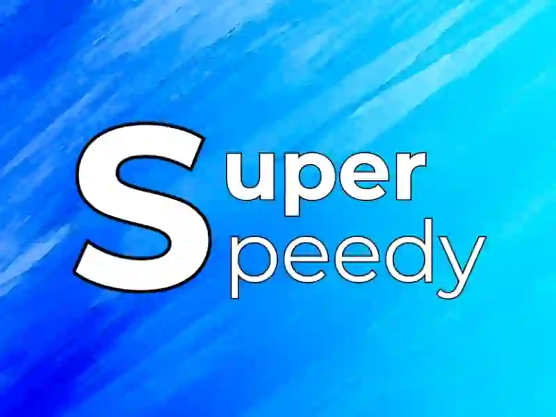 Super Speedy — free online game