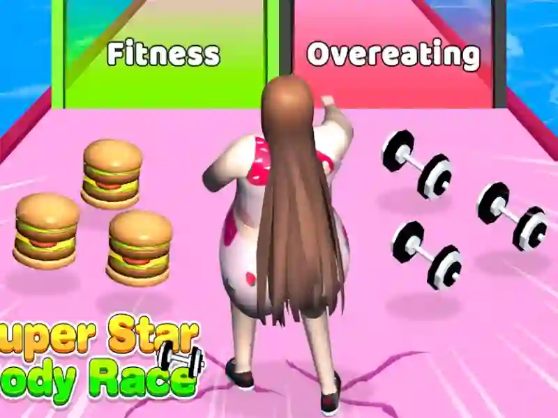 Super Star Body Race — free online game