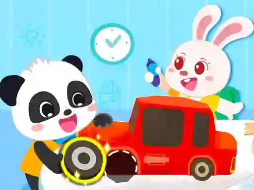 Baby Panda Kindergarten  — free online game