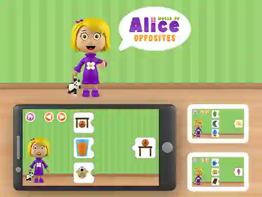 World of Alice Opposites  — free online game