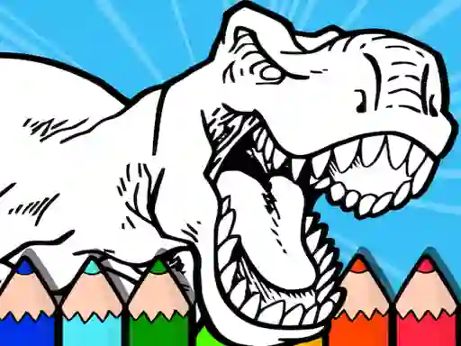 Coloring Dinos For Kids — free online game