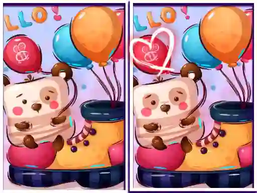 Juego Valentine 5 Diffs en línea
