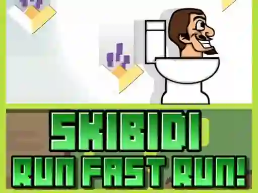 Spil Skibidi Run Fast Run! online
