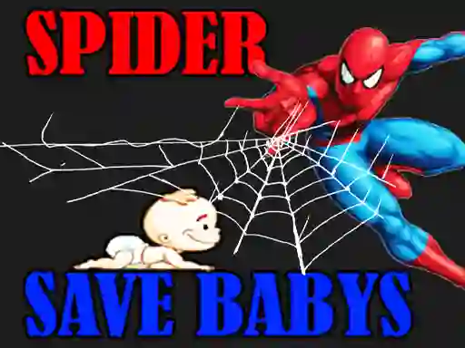 Spider Man Save Babys — безплатна онлайн игра