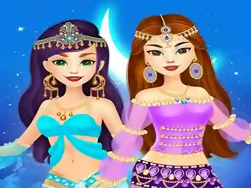 Igra Arabian Princess Dress Up Game online