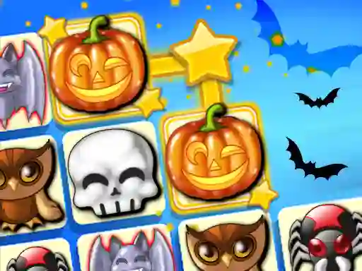 Permainan Halloween Connect  secara online
