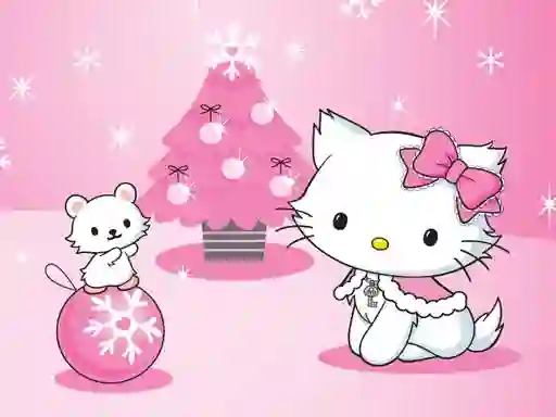 Hello Kitty Christmas Jigsaw Puzzle — free online game