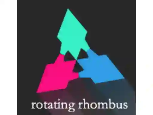 Rotating rhombus — free online game