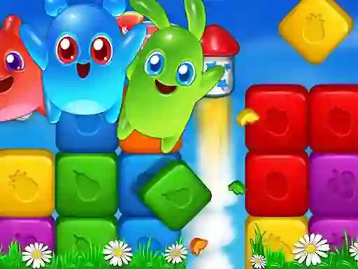 Cubes Blast Saga — bezmaksas tiešsaistes spēle