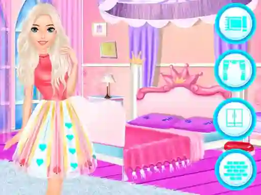 Sisters Decorate Bedroom — free online game