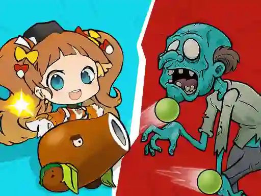 Plant Girl Defense Zombie — 無料オンラインゲーム