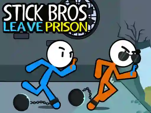 Stick Bros Leave Prison — free online game
