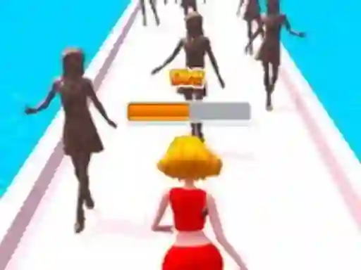 Girl Run Beauty 3D — bezmaksas tiešsaistes spēle