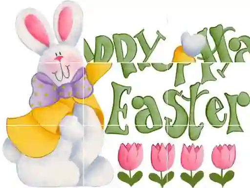 Easter Bunny Slide — free online game