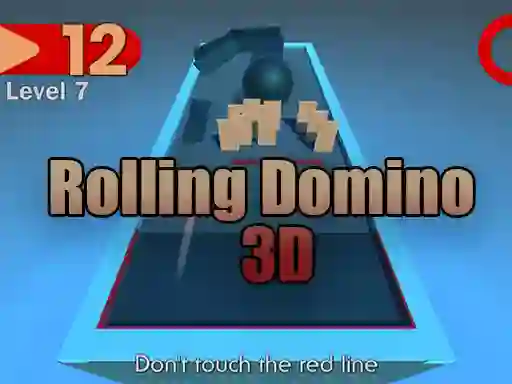 Rolling Domino 3D — free online game