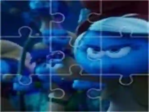 The Smurfs Jigsaw — free online game