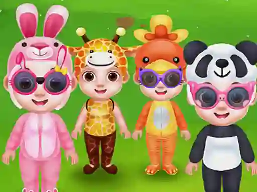 Baby Boy Caring Dress — free online game
