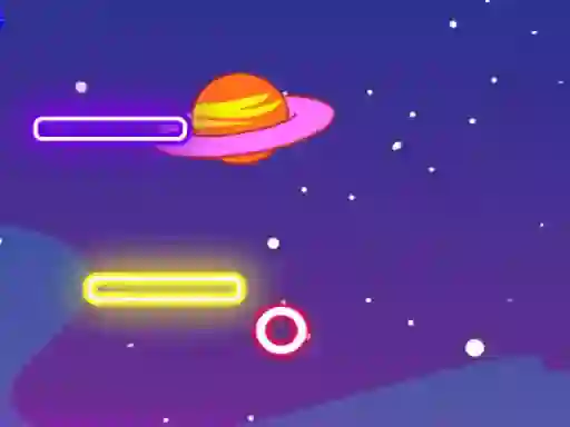 Neon Space Jump — free online game
